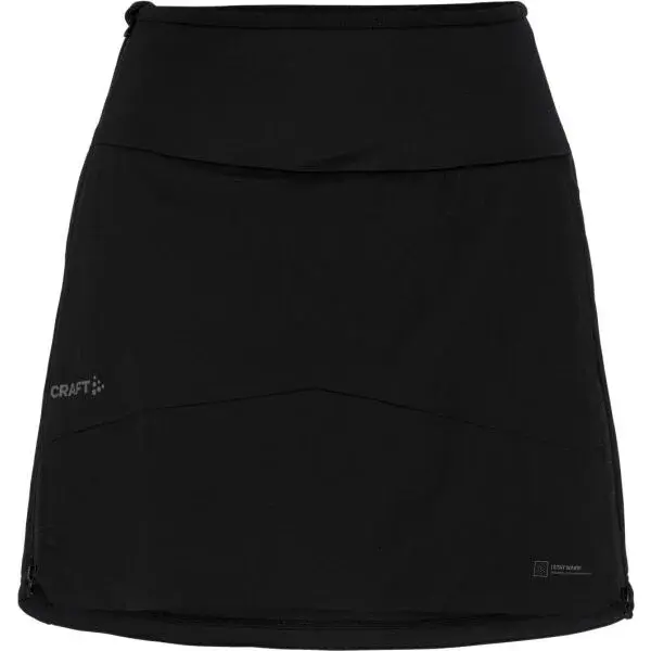 Craft ADV NORDIC TRAINING INSULATE SKIRT W Dámská běžkařská sukně, černá, velikost