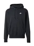 Nike Sportswear Mikina 'Club Fleece'  čierna / biela