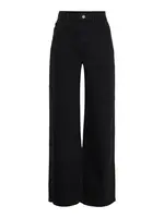 PIECES Džínsy 'Selma'  čierny denim