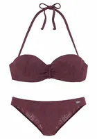 BUFFALO Bikiny  bordová