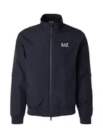 EA7 Emporio Armani Prechodná bunda  tmavomodrá / biela