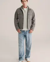 WE Fashion Prechodná bunda  sivá