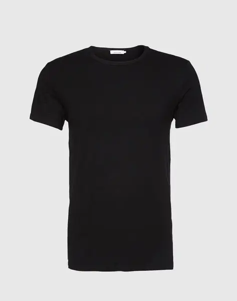 Samsøe Samsøe Tričko 'Lassen'  čierna