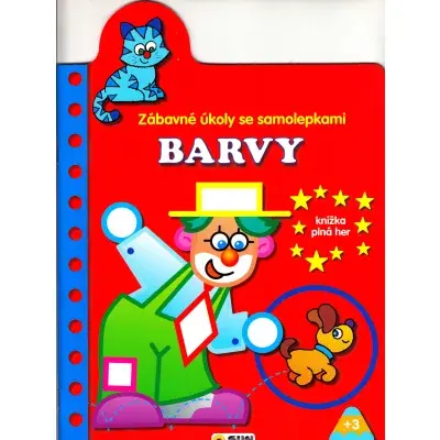 Zábavné úkoly se samolepkami - barvy