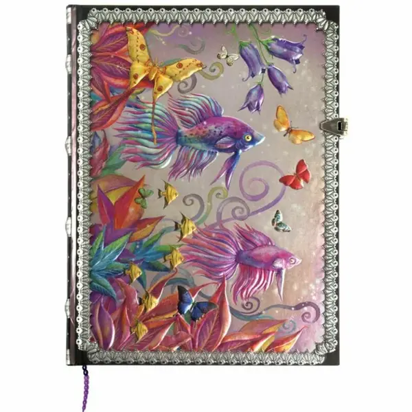Luxusní zápisník Boncahier Ryby (Defekt)