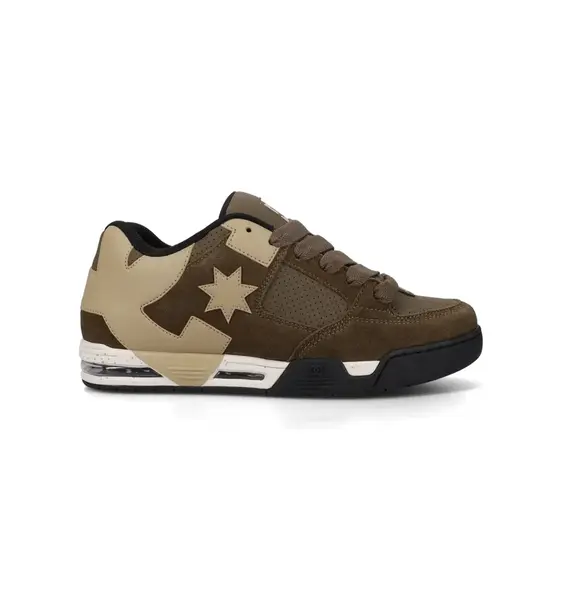 Dc shoes pánské boty DC Command SE Olive / Black / Tan | Černá | Velikost 11,5 US