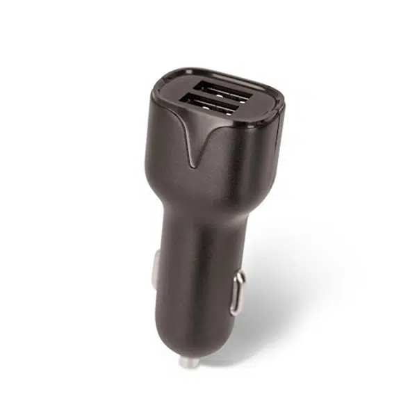 Nabíječka do auta Setty 2,4A, 2xUSB, černá