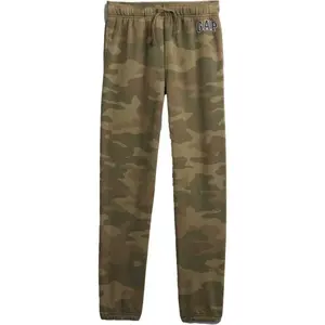 GAP V-FA FASH LOGO JOGGER CAMO Chlapecké tepláky, khaki, velikost