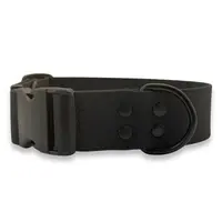 PafDog® Široký voděodolný nastavitelný obojek pro psy HEXA černý - šířka 4 cm PAF-977