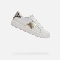 Bílé dámské tenisky Geox Spherica ECUB-1 - Dámské