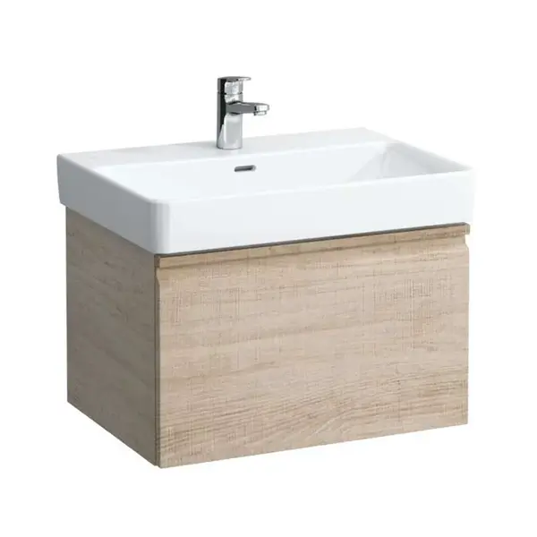 Laufen Pro S - Umyvadlová skříňka, 67x45x39 cm, 1 zásuvka, světlý dub H4834510964791