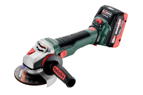 Metabo Nářadí - 18V AKU úhlová bruska 125 mm, 2x aku 5,5 Ah LiHD, nabíječka 601731660