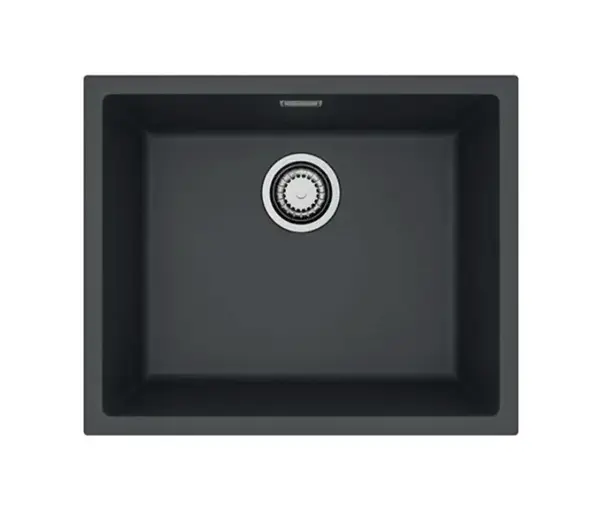 Alveus Omni - Granitový drez 55x45 cm, čierna 1150056