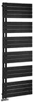 Aqualine Topení - Topné těleso Mili, 60x180 cm, 927 W, černá mat DC656T