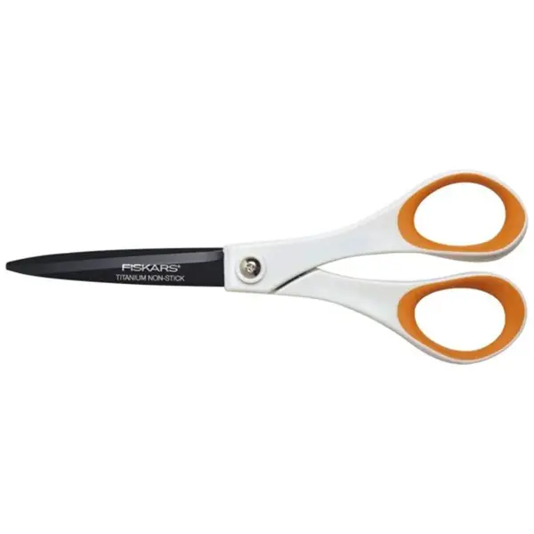 FISKARS - Nůžky univerzální, pro praváky, délka 18 cm, bílá 1004720