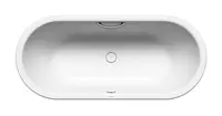 Kaldewei Avantgarde - Vaňa Centro Duo Oval 128, 180x80 cm, s otvormi na držadlo, Perl-Effekt, biela 282810113001