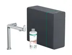 Hansgrohe Aqittura M91 - Drezová batéria, SodaSystem, sBox, chróm 76837000
