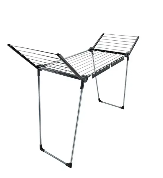 Leifheit Sušenie - Sušiak na bielizeň Pegasus 150 Solid Slim, čierna 81690