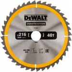 DeWALT Príslušenstvo - Pílový kotúč 216x30 mm, 40 zubov DT1953