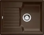Blanco Zia 40 - Silgranitový drez, 62x50 cm, kávová 516927