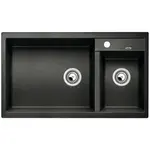 Blanco Metra 9 - Silgranitový drez, 86x50 cm, drez vľavo, antracit 513273