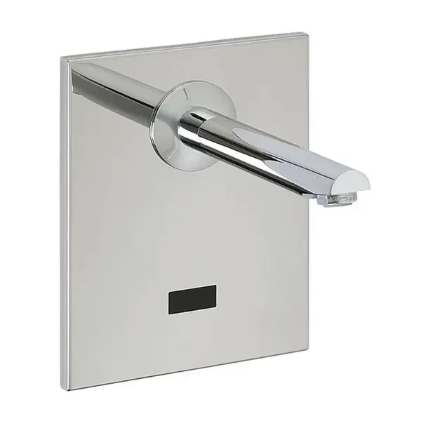 Sanela Senzorové baterie - Umyvadlová baterie s elektronikou ALS, nástěnná, délka výtoku 250 mm, 9V, chrom SLU 04H25B