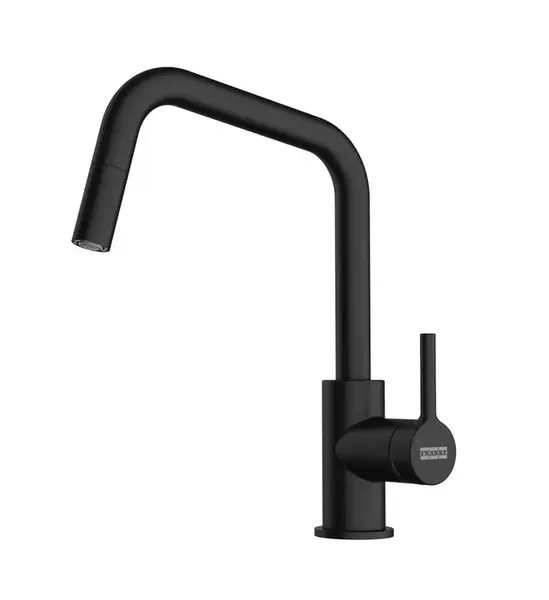 Franke Lina - Dřezová baterie FS 2848.901, s výsuvnou koncovkou, matná černá 115.0728.477