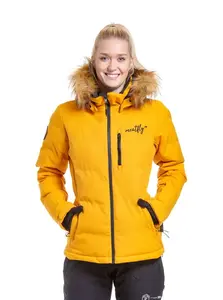 Meatfly dámská SNB & SKI bunda Bonie Sunflower | Žlutá | Velikost XL