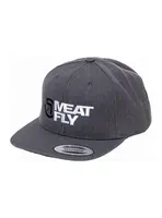 Meatfly kšiltovka Ness Snapback Dark Grey | Šedá | Velikost One Size