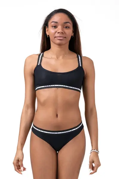 Nebbia Mesh Me Sports Bralette podprsenka 540 , černá, S