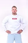 Nebbia Red Label mikina 148, bílá, XL
