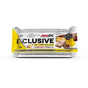 AMIX Exclusive Protein Bar, 40g, Banana-Chocolate