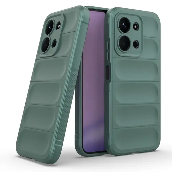 Wency Magic Shield obal, Xiaomi Redmi 15C, zelený