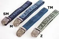 MADMAX  pásek do kalhot - MCB 001, modrá