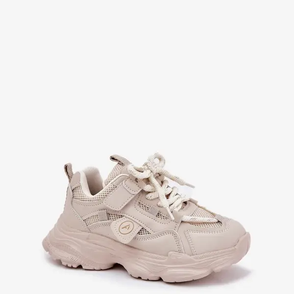 Boto Dětské tenisky na platformě béžové Hanomess