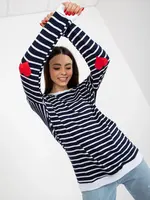 Sweatshirt-LO-BL-LK-236.27X-white-navy blue