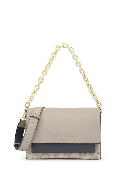 Kabelka Tous KAOS ICON šedá barva, 2002287644