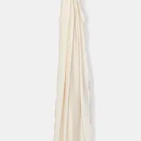 Šála Weekend Max Mara LATINO dámská, béžová barva, hladká, 2525546064600