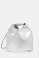 Kabelka MM6 Maison Margiela stříbrná barva, SB6WD0026