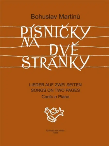 Písničky na dvě stránky - Bohuslav Martinů
