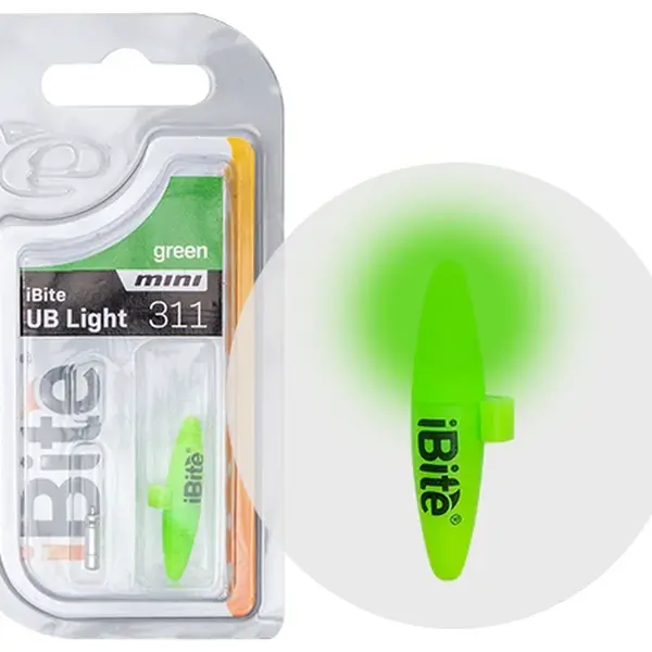 Ibite světlo na špičku ub light mini zelená
