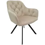 MID.YOU SADA ŽIDLÍ S PODRUČKAMI 2 kusy