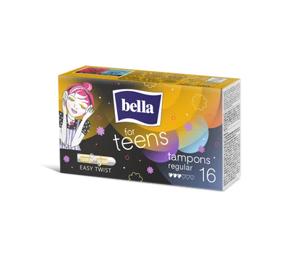 Bella For Teens Regular hygienické tampony 16 ks