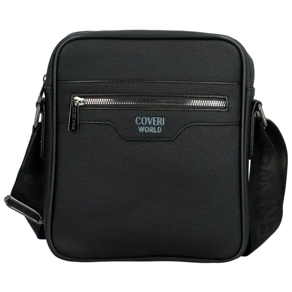 Pánská crossbody taška černá - Coveri Ksaver