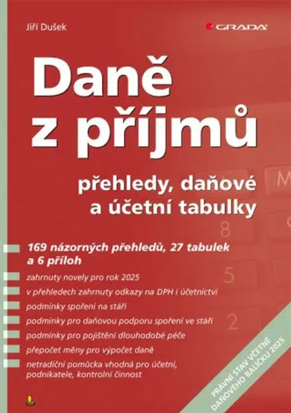 Daně z příjmů (2025) - Jiří Dušek - e-kniha