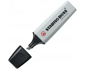 Zvýrazňovač Stabilo Boss Original – 194 pastelová hedvábně šedá