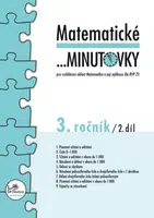 Matematické minutovky 3. ročník / 2. díl - Hana Mikulenková