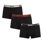 BOSS 3PACK pánské boxerky černé (50517827 968) M