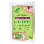 ALLNATURE Bezlepkový chlebík se semínky 350 g