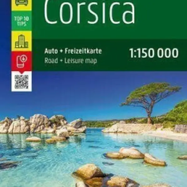 AK 0407 Korsika 1:150 000 / automapa + mapa volného času